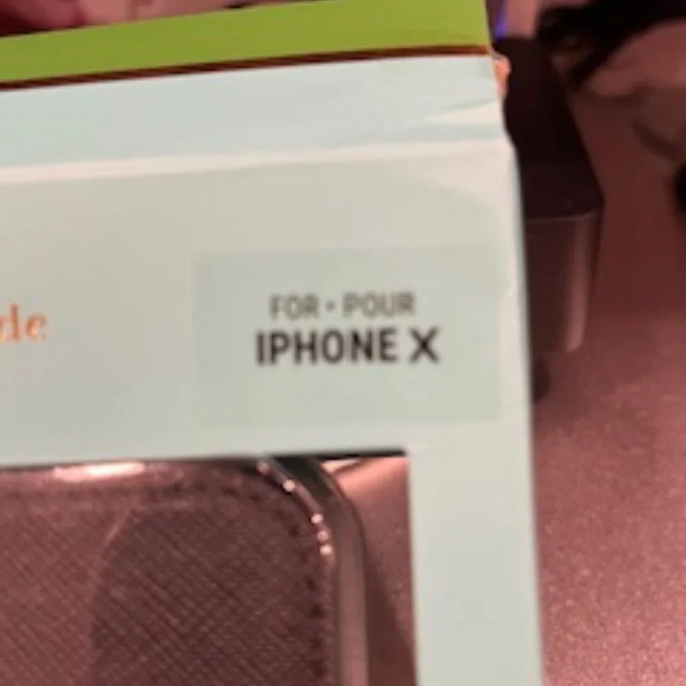 Kate Spade iPhone X Leather Wrap Folio Case - Chic Protection for Your Device